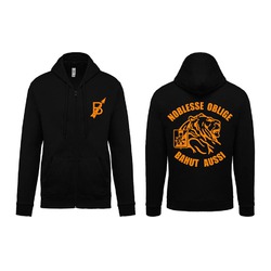 Sweat-shirt noir / Logo Lion