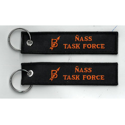 Porte-clés tissé Ñass Task Force